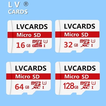 

LVcards Memory card microsd 128GB 64GB 32GB 16GB SDXC SDHC tf card Cartao De micro sd cards 256GB for Phone/Tablet/PC C1-08