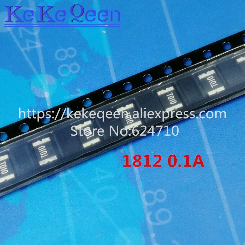 100PCS PTC FUSE 1812 010 0.1A 100mA 24V 30V 60V SMT SMD PPTC SMD1812P010TF Resettable Fuses
100PCS PTC FUSE 1812 010 0.1A 100mA 24V 30V 60V SMT SMD PPTC SMD1812P010TF Resettable Fuses