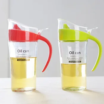 Large oil tank glass leak proof pots seasoning kitchen supplies soy sauce bottles vinegar 620ML
Large oil tank glass leak proof pots seasoning kitchen supplies soy sauce bottles vinegar 620ML