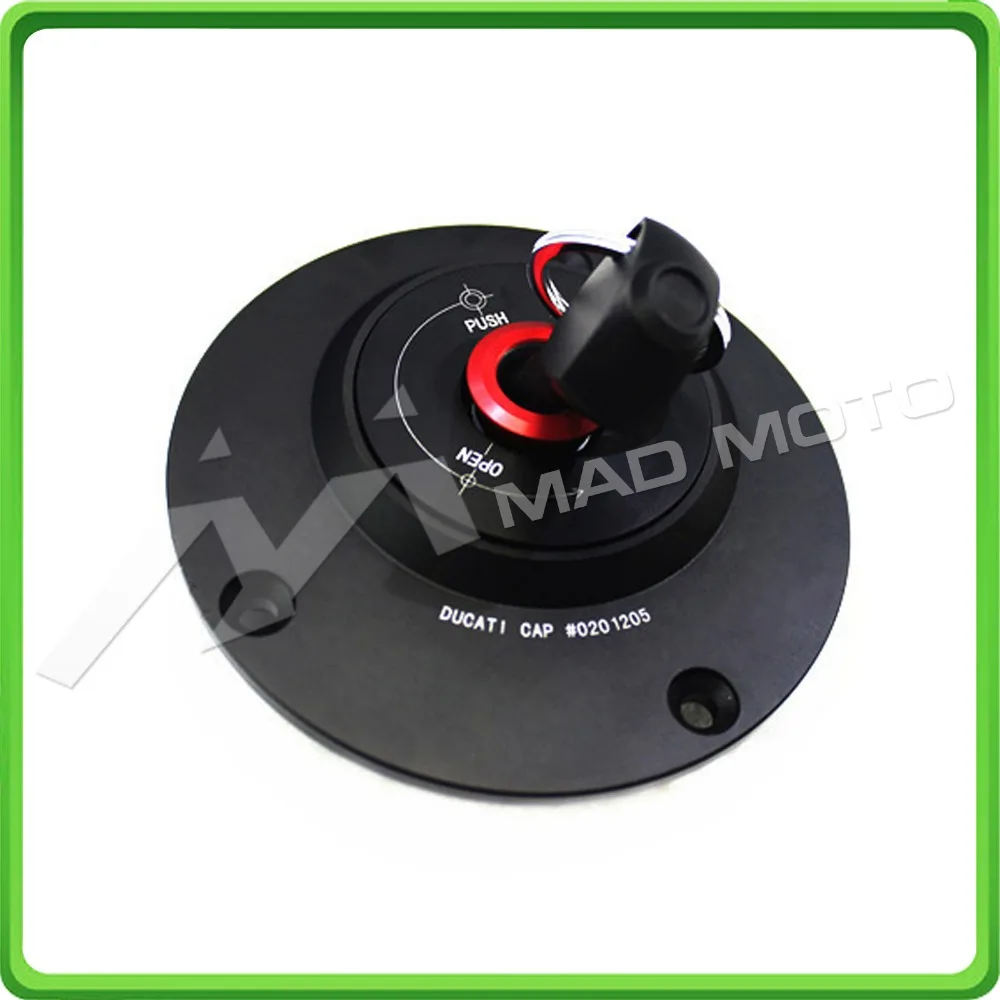 Gas Tank Cap Fuel Filler Cap - For Ducati 749 749S 749R 999 999S Multistrada 1000 (4)