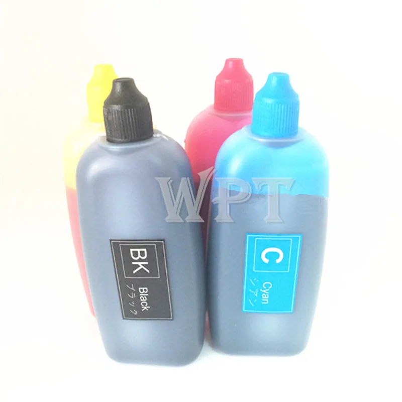 4PK Quality Universal Dye Cartridge Refill ink CISS Ink suit for HP EPSON CANON BROTHER inkjet cartridges.
4PK Quality Universal Dye Cartridge Refill ink CISS Ink suit for HP EPSON CANON BROTHER inkjet cartridges.