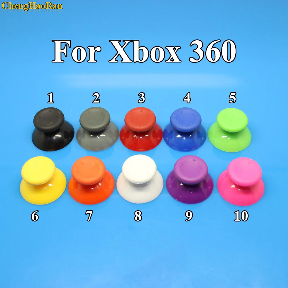 ChengHaoRan 2pcs 3D Analog Stick for Xbox 360 Controller Thumbsticks Caps for X box 360 Gamepad Repair Parts joypad cover spare
ChengHaoRan 2pcs 3D Analog Stick for Xbox 360 Controller Thumbsticks Caps for X box 360 Gamepad Repair Parts joypad cover spare