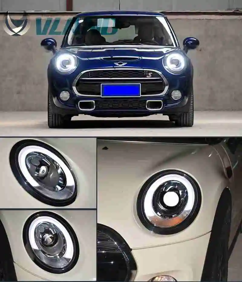 Vland Car Lamp for BMW Mini Cooper LED Headlight for F55 F56 LED Front Head Lamp LED Light Bar for Year Model 2014-2017
Vland Car Lamp for BMW Mini Cooper LED Headlight for F55 F56 LED Front Head Lamp LED Light Bar for Year Model 2014-2017
