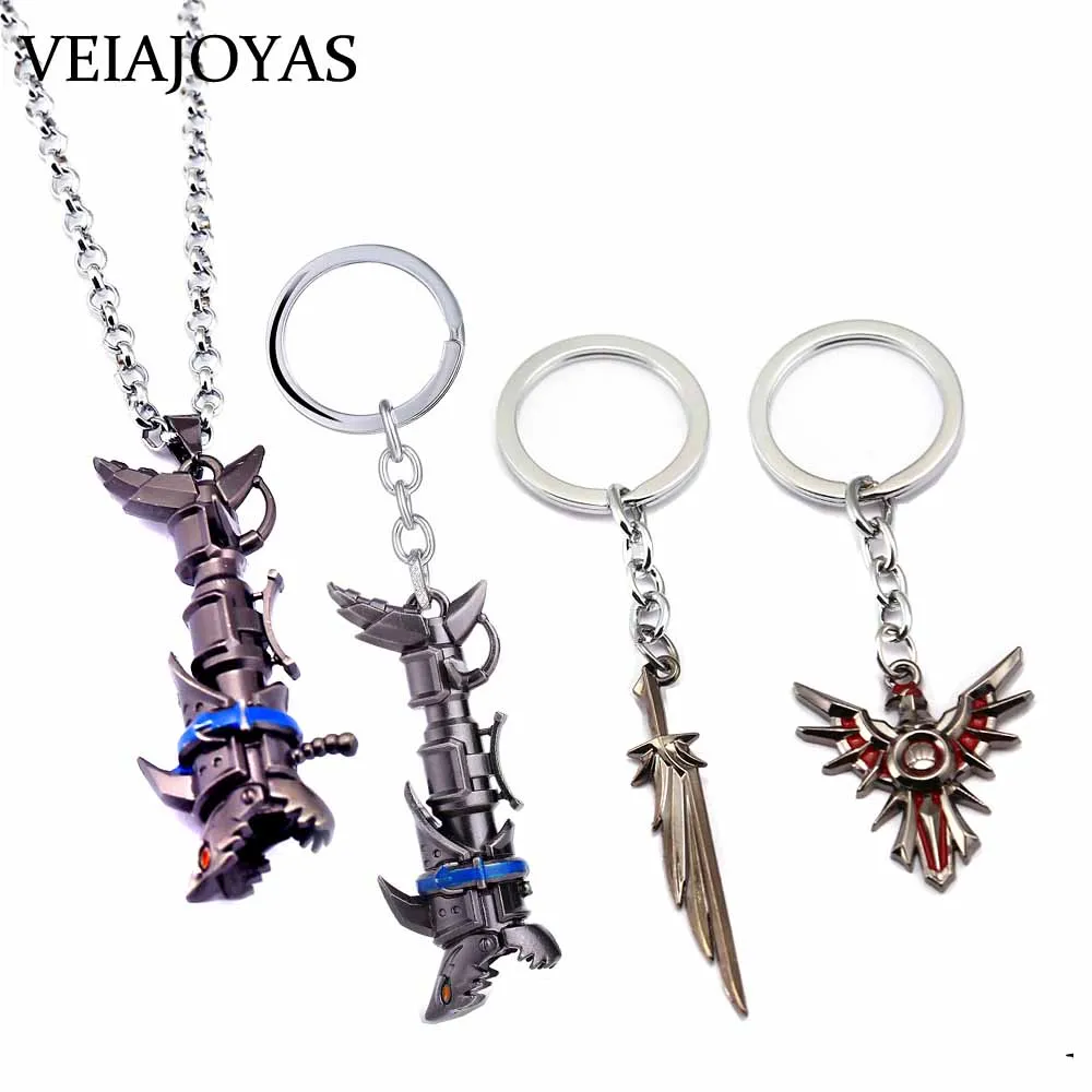 Game League LOL Legends Pendant Necklace Jinx cannon Metal Keychain Leona Flying Eagle Charm KeyRing Cosplay Jewelry Accessories
Game League LOL Legends Pendant Necklace Jinx cannon Metal Keychain Leona Flying Eagle Charm KeyRing Cosplay Jewelry Accessories