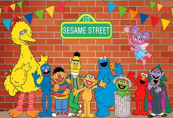 Photographic Background 123 Sesame Street Cartoon Comic Vinyl Backdrops For Photography plaza sesamo fiesta Birthday Backdrop
Photographic Background 123 Sesame Street Cartoon Comic Vinyl Backdrops For Photography plaza sesamo fiesta Birthday Backdrop