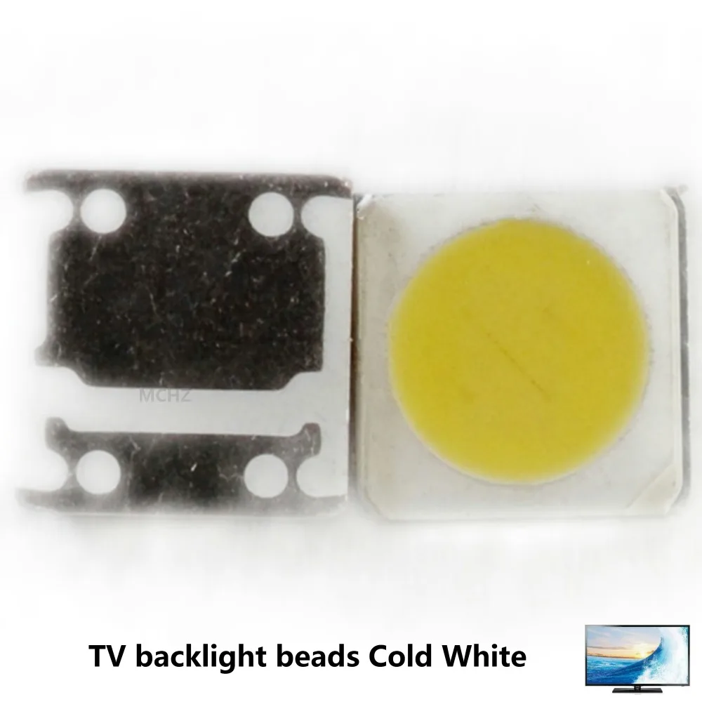100PCS FOR LCD TV repair Replace LG SEOUL UNI led backlight strip lights with light-emitting diode 3535 SMD LED beads 12V | Освещение