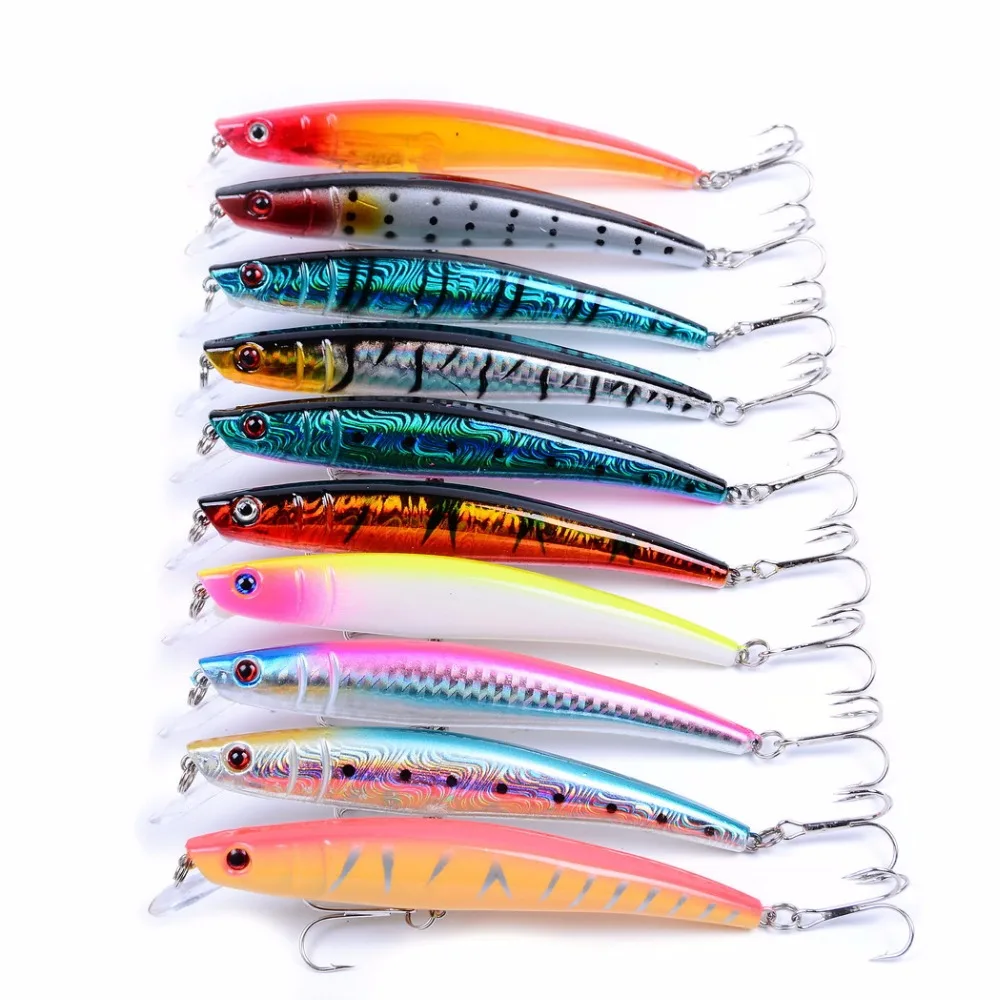 1PCS Minnow Fishing Lure 115mm 11g Hard Baits Artificial Quality Professional Wobblers Bass Pike Fishing Tackle
1PCS Minnow Fishing Lure 115mm 11g Hard Baits Artificial Quality Professional Wobblers Bass Pike Fishing Tackle