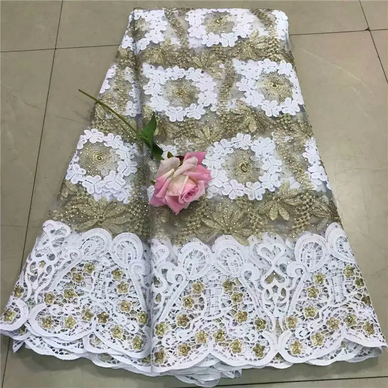 ZQJ!African Lace Fabric High Quality French Lace Fabric 2019 Nigerian Laces Guipure Embroidery Fabric For Wedding Dress ! J50605
ZQJ!African Lace Fabric High Quality French Lace Fabric 2019 Nigerian Laces Guipure Embroidery Fabric For Wedding Dress ! J50605