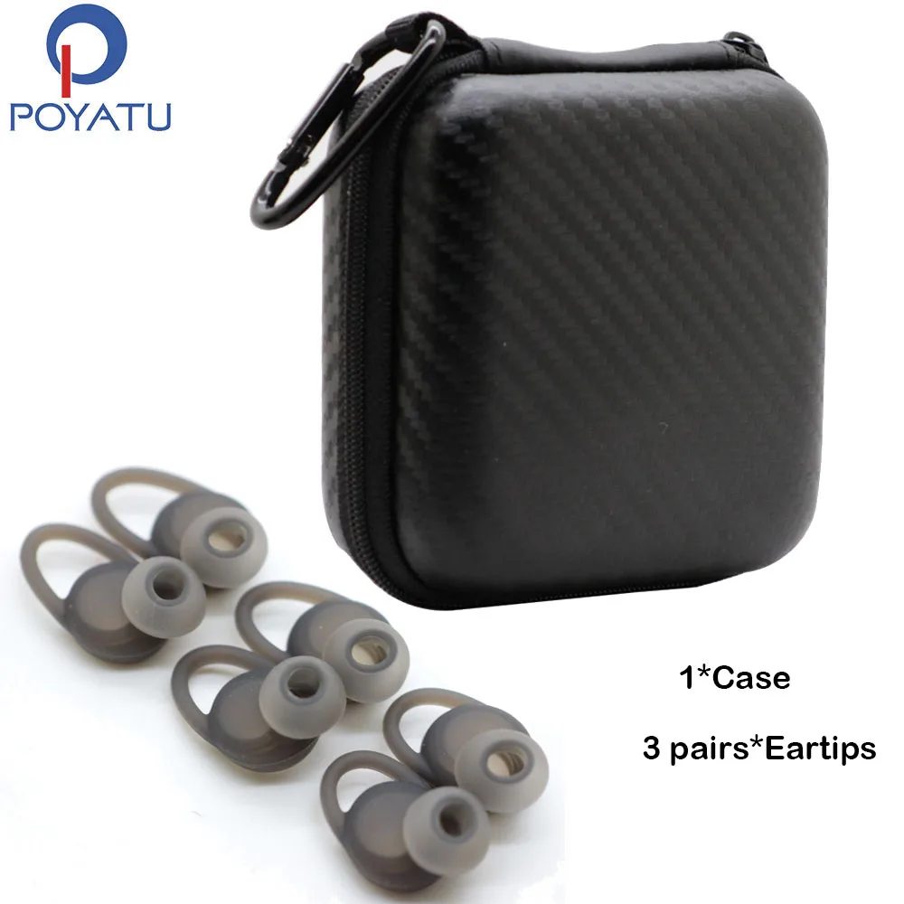 POYATU Earphone Hard Case Earbuds Eartips For Meizu EP51 In-Ear Sports Bluetooth Headphones Ear Tips Silicone With Hard Case
POYATU Earphone Hard Case Earbuds Eartips For Meizu EP51 In-Ear Sports Bluetooth Headphones Ear Tips Silicone With Hard Case