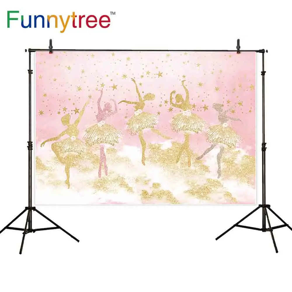 Funnytree photography ballerina dancer backdrop pink girl stars 1st birthday background photo studio decor photophone photozone
Funnytree photography ballerina dancer backdrop pink girl stars 1st birthday background photo studio decor photophone photozone