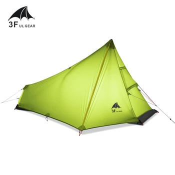 3F UL Gear CangQiong1 Ultralight 15D Silicone Coated 1 Man Single Person Backpacking Tent 3 Season For Camping Hiking Trekking
3F UL Gear CangQiong1 Ultralight 15D Silicone Coated 1 Man Single Person Backpacking Tent 3 Season For Camping Hiking Trekking