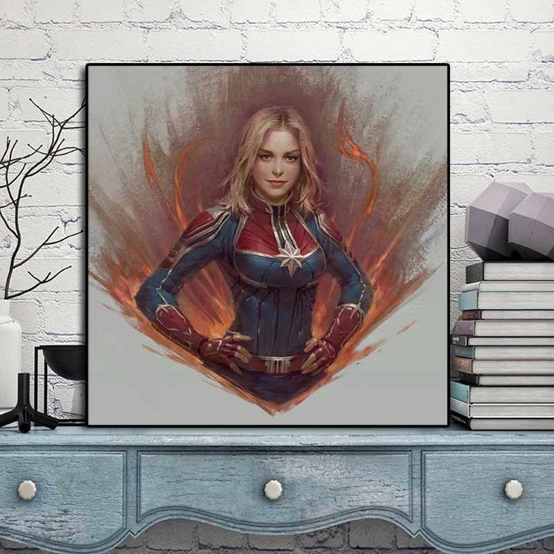 Captain Marvel Film 2019 Carol Denver Wall Art Canvas Posters Prints Oil Painting Wall Pictures For Bedroom Home Decor Framework
Captain Marvel Film 2019 Carol Denver Wall Art Canvas Posters Prints Oil Painting Wall Pictures For Bedroom Home Decor Framework