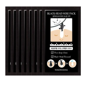 TOSOWOONG Blackhead Sebum Out Nose Pack 8pcs Blackhead Strong Cleaner Charcoal Nose Strips Exfoliante Pore Peel Off Mask
TOSOWOONG Blackhead Sebum Out Nose Pack 8pcs Blackhead Strong Cleaner Charcoal Nose Strips Exfoliante Pore Peel Off Mask
