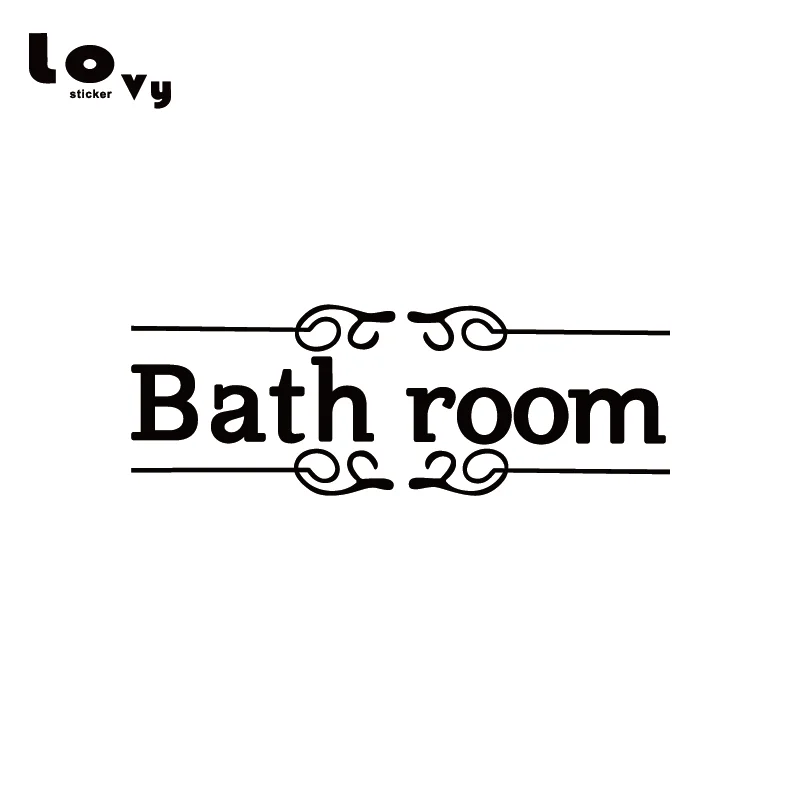 Bathroom Sign Vinyl Wall Sticker Toilet Door Decal Quote Wall Art Home Decor TS101
Bathroom Sign Vinyl Wall Sticker Toilet Door Decal Quote Wall Art Home Decor TS101
