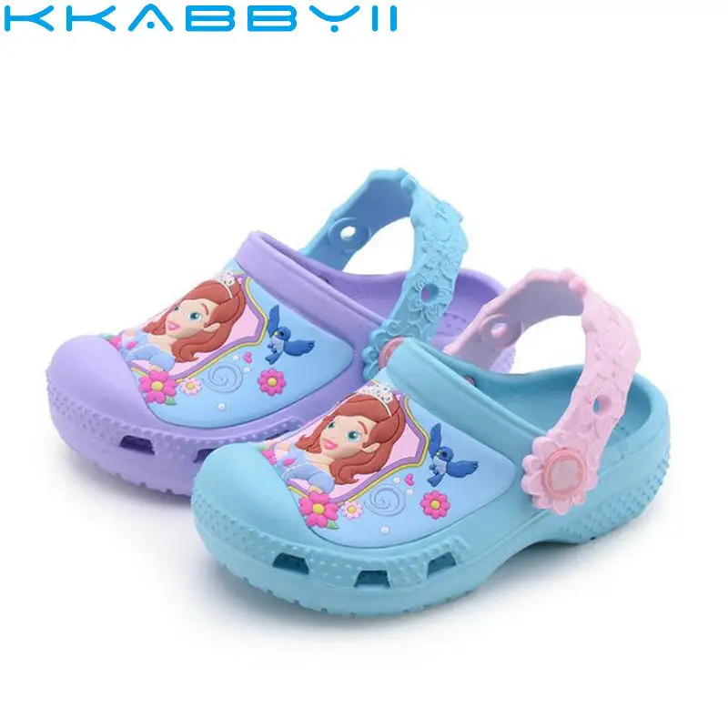 Summer Children Girls Sandal Cartoon Sofia Princess Elsa Shoes Sandals Non-slip Shoes Antiskid Beach Sandals
Summer Children Girls Sandal Cartoon Sofia Princess Elsa Shoes Sandals Non-slip Shoes Antiskid Beach Sandals