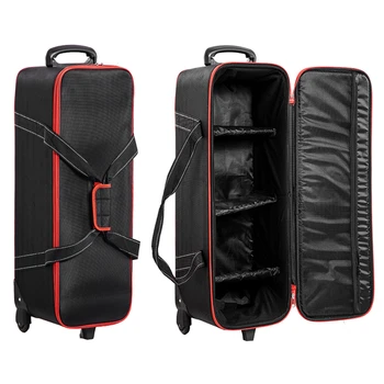 78cm Studio Photography Foto Strobe Flash Rolling Trolley Bag Case for Tripod Video Speedlite K150A 120SDI 300SDI E300 kit CB-04
78cm Studio Photography Foto Strobe Flash Rolling Trolley Bag Case for Tripod Video Speedlite K150A 120SDI 300SDI E300 kit CB-04