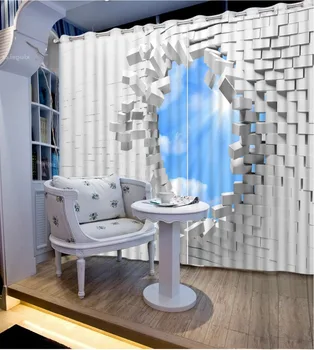 Custom any size 3D Curtain Luxury Blackout Window Curtain Living Room brick curtains sky curtains Blackout
Custom any size 3D Curtain Luxury Blackout Window Curtain Living Room brick curtains sky curtains Blackout