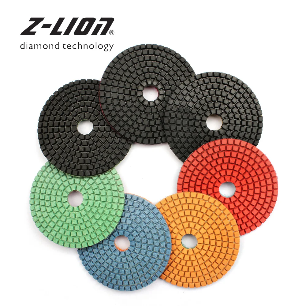 Z-LION 4" 7PCS Diamond Polishing Pad 100mm Concrete Marble Granite Abrasive Disc Wet Stone Countertop Grinding Thickness 3.5mm
Z-LION 4" 7PCS Diamond Polishing Pad 100mm Concrete Marble Granite Abrasive Disc Wet Stone Countertop Grinding Thickness 3.5mm
