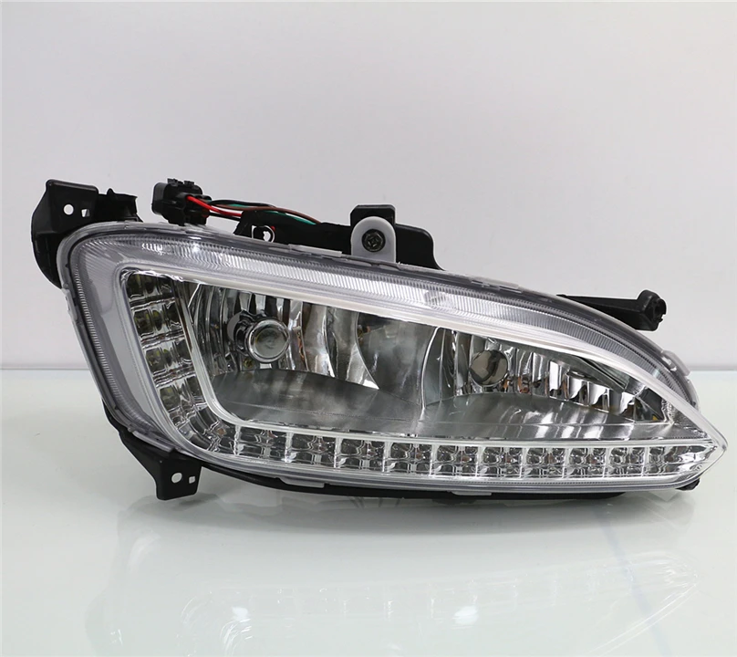 Car Flashing DRL For Hyundai Santa Fe IX45 2013 - 2015 Driving Daytime Running Light fog lamp Relay LED Daylight style headlight
Car Flashing DRL For Hyundai Santa Fe IX45 2013 - 2015 Driving Daytime Running Light fog lamp Relay LED Daylight style headlight
