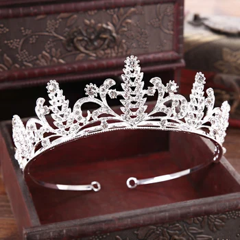 Luxury Silver Color Gold Crystal Rhinestone Hair Jewelry Bridal Tiaras Crowns Wedding Hair Accessories Gorgeous Princess Crowns
Luxury Silver Color Gold Crystal Rhinestone Hair Jewelry Bridal Tiaras Crowns Wedding Hair Accessories Gorgeous Princess Crowns