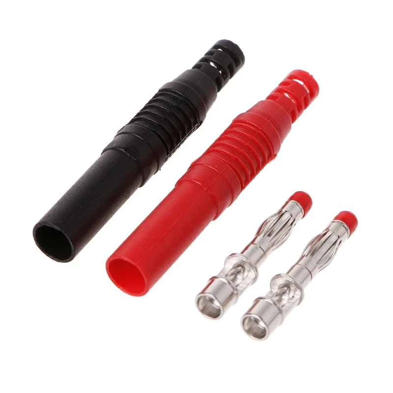 10 Pcs Straight Insulated Safety 4mm Male Banana Plug Wire Solder DIY Connectors #0604
10 Pcs Straight Insulated Safety 4mm Male Banana Plug Wire Solder DIY Connectors #0604