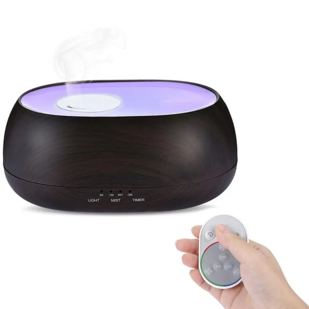 500ml Remote Control Air Humidifier Ocean Mist Wood Grain Ultrasonic Air Purifier Aroma Oil Aromatherapy Diffuser With Light
500ml Remote Control Air Humidifier Ocean Mist Wood Grain Ultrasonic Air Purifier Aroma Oil Aromatherapy Diffuser With Light