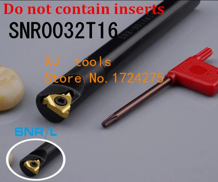 SNR0032T16/SNR0032T22 Internal Threading Turning Tool, Lathe Internal Lathe Threaded Tool Holder, CNC Boring Bars tools
SNR0032T16/SNR0032T22 Internal Threading Turning Tool, Lathe Internal Lathe Threaded Tool Holder, CNC Boring Bars tools