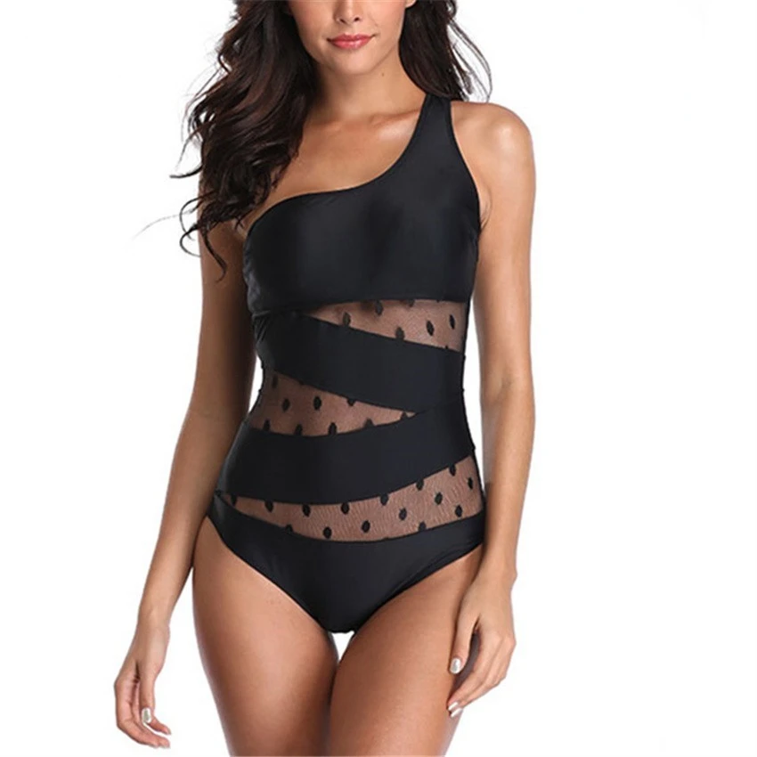 Plus Size Women Sheer Mesh Transparent One Piece Swimsuit Polka Dot Swimwear Monokini Vintage Summer Beach Bathing Suit XXXXXL
Plus Size Women Sheer Mesh Transparent One Piece Swimsuit Polka Dot Swimwear Monokini Vintage Summer Beach Bathing Suit XXXXXL