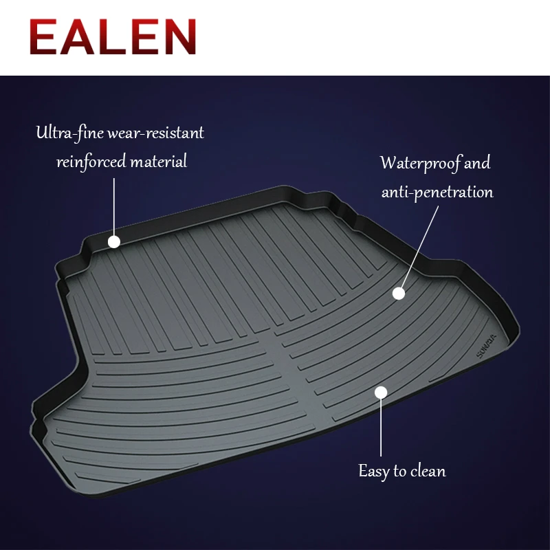 EALEN For Hyundai ix25 ix35 ix45 Santa Fe Tucson Sonata Elantra Anti-slip Boot Liner Accessories 1Set Car Cargo rear trunk mat
EALEN For Hyundai ix25 ix35 ix45 Santa Fe Tucson Sonata Elantra Anti-slip Boot Liner Accessories 1Set Car Cargo rear trunk mat