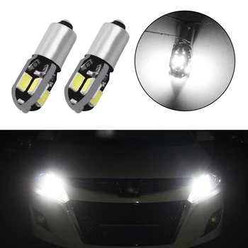 2PCS/Lot BA9S T4W Car LED Bulbs 8 SMD 5730 Reading Side Marker Light License Plate Door Lamp 12V Warm White or White for Car
2PCS/Lot BA9S T4W Car LED Bulbs 8 SMD 5730 Reading Side Marker Light License Plate Door Lamp 12V Warm White or White for Car