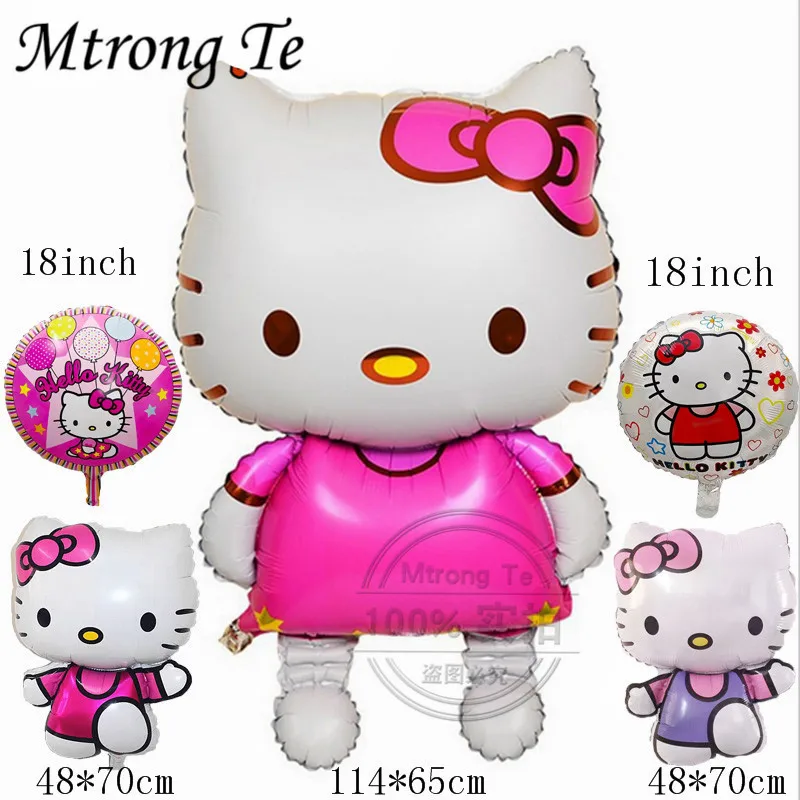 5pcs Large Hello Kitty Cat cartoon foil balloons baby shower happy birthday party wedding Decoration Inflatable gurl kid Toys
5pcs Large Hello Kitty Cat cartoon foil balloons baby shower happy birthday party wedding Decoration Inflatable gurl kid Toys