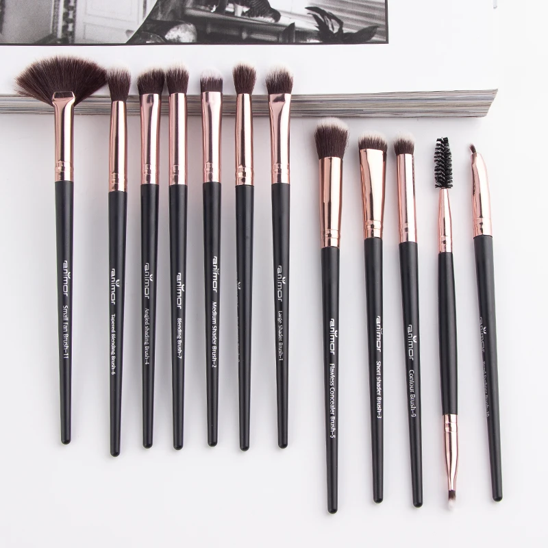Anmor 12Pcs Makeup Brushes Set Make Up Brush Eye Shadow Foundation Powder Eyeliner Eyeshadow Eyelash Cosmetic Beauty Tool Kit
Anmor 12Pcs Makeup Brushes Set Make Up Brush Eye Shadow Foundation Powder Eyeliner Eyeshadow Eyelash Cosmetic Beauty Tool Kit