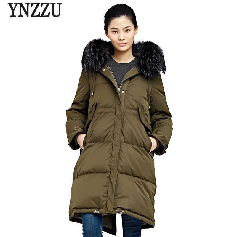 Luxury Large Real Raccoon Fur 2018 Winter Women's Down Jacket Thicken Warm 90% White Goose Down Coat Woman Snow Outwear AO736
Luxury Large Real Raccoon Fur 2018 Winter Women's Down Jacket Thicken Warm 90% White Goose Down Coat Woman Snow Outwear AO736