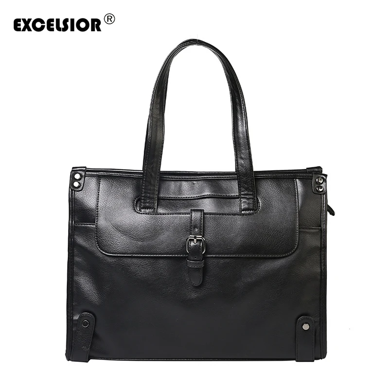 EXCELSIOR Men's Briefcase Top Sell Fashion Simple Dot Famous Brand Business Bag Leather Laptop Casual Man Shoulder Bags G2049
EXCELSIOR Men's Briefcase Top Sell Fashion Simple Dot Famous Brand Business Bag Leather Laptop Casual Man Shoulder Bags G2049