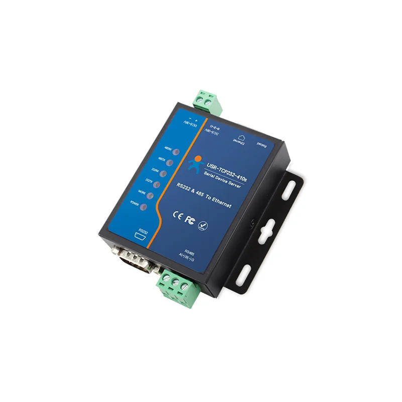 Serial server 485/232 to Ethernet industrial grade serial port to network port USR-TCP232-410s
Serial server 485/232 to Ethernet industrial grade serial port to network port USR-TCP232-410s