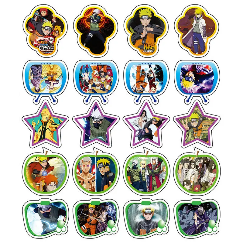 Classic Naruto Anime Stickers Cheap Waterproof PVC Stikers Toys for Children Cool Laptop Stickers Skateboard Pegatinas Gift
Classic Naruto Anime Stickers Cheap Waterproof PVC Stikers Toys for Children Cool Laptop Stickers Skateboard Pegatinas Gift