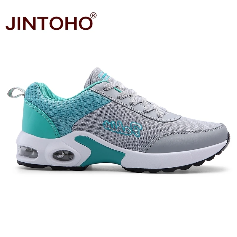 Новинка 2019 женская спортивная обувь JINTOHO Брендовая для бега дышащие женские