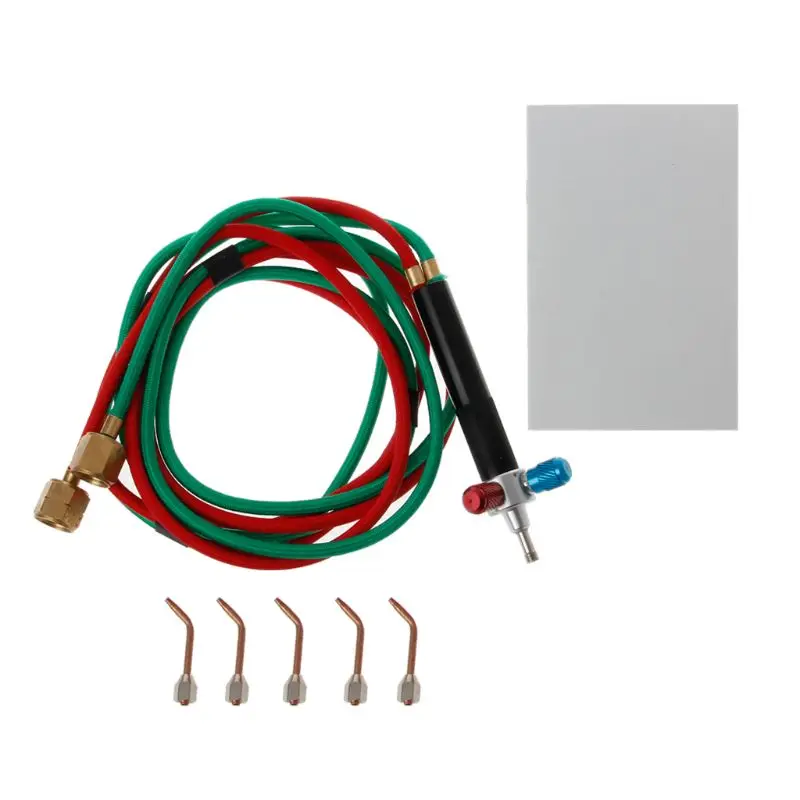 Jewelry Mini Gas Torch Welding Soldering Gun kit with 5 Tips for Oxygen Cylinder
Jewelry Mini Gas Torch Welding Soldering Gun kit with 5 Tips for Oxygen Cylinder