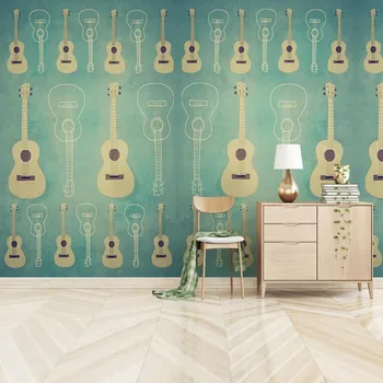 Simple creative guitar instrument Wallpapers for Wall 3d Paper Vintage Decorative Painting Backdrop Home Improvement wallpapers
Simple creative guitar instrument Wallpapers for Wall 3d Paper Vintage Decorative Painting Backdrop Home Improvement wallpapers