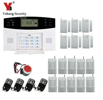 Yobang Security Freeship Wireless GSM Alarm System Support 7 Wired 99 Wireless Sensors Anti Thieft Alarm Systems Security Home
Yobang Security Freeship Wireless GSM Alarm System Support 7 Wired 99 Wireless Sensors Anti Thieft Alarm Systems Security Home