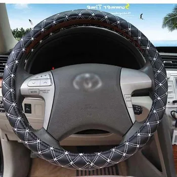 High-end line set of white and black classical Microfiber leather steering wheel covers,four seasons to car handlebar grip cover
High-end line set of white and black classical Microfiber leather steering wheel covers,four seasons to car handlebar grip cover