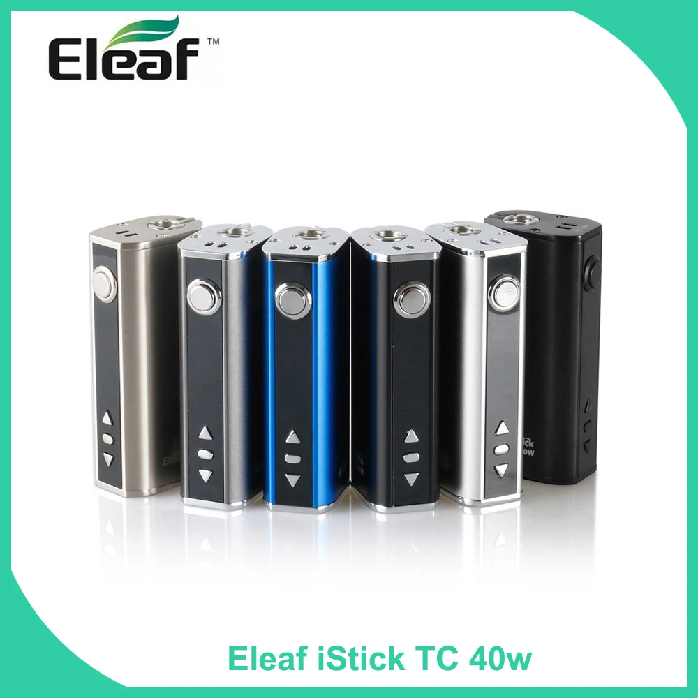 USA Warehouse Original Eleaf iStick TC 40W Battery with 2600mAh battery 510 Thread 40w tc electronic cigarette vape
USA Warehouse Original Eleaf iStick TC 40W Battery with 2600mAh battery 510 Thread 40w tc electronic cigarette vape