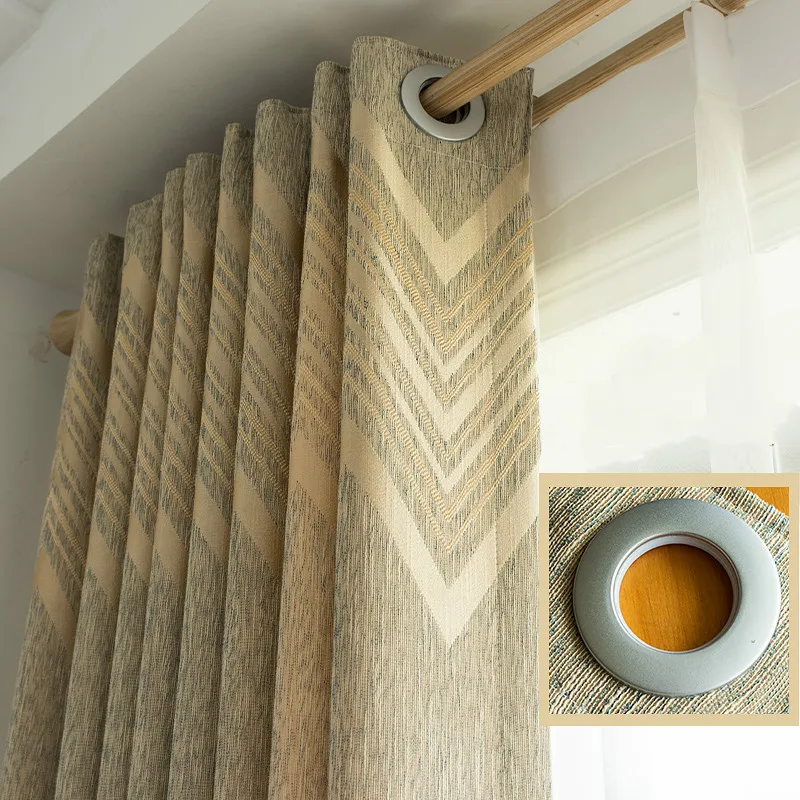 Customized Finished Curtain for Living Room 80%-90% Shade Rate Blackout Curtains for Bedroom Simple Strip Pattern Window Curtain
Customized Finished Curtain for Living Room 80%-90% Shade Rate Blackout Curtains for Bedroom Simple Strip Pattern Window Curtain