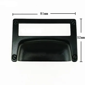 Black Vintage Alloy Kitchen Drawer Cabinet Door Handle Furniture Knobs Cupboard Antique Shell Label Pull Handles,Card Holder
Black Vintage Alloy Kitchen Drawer Cabinet Door Handle Furniture Knobs Cupboard Antique Shell Label Pull Handles,Card Holder