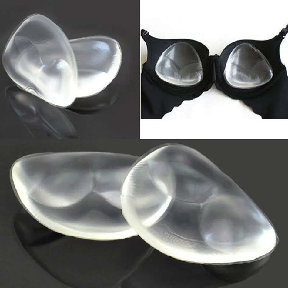 1Pair Sexy Bikini Bra Insert Silicone Triangle Pads Breast Enhancer Swimsuit Push-up Bra
1Pair Sexy Bikini Bra Insert Silicone Triangle Pads Breast Enhancer Swimsuit Push-up Bra