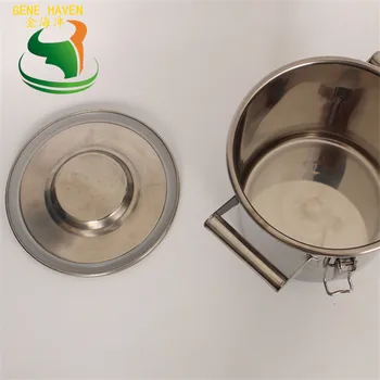 34 Liter New condition Stainless Steel 304 Material Milk Barrel with Sealing Cover for Milking Machine
34 Liter New condition Stainless Steel 304 Material Milk Barrel with Sealing Cover for Milking Machine