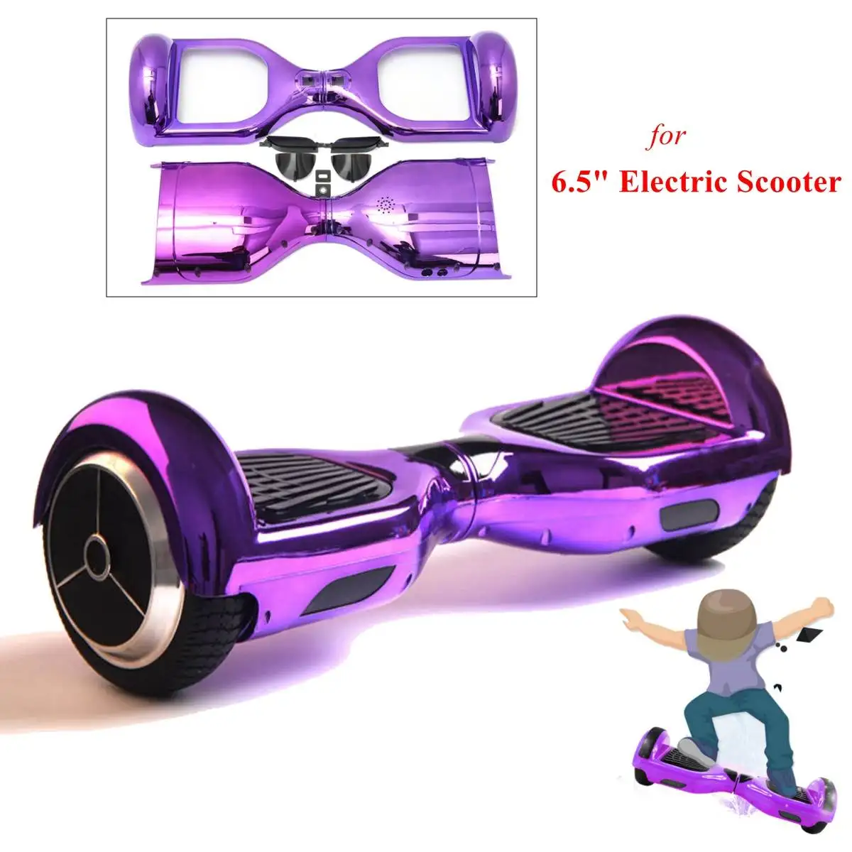 Hoverboard Wrap Cover Replacement Shell For 6.5inch Smart Self Balancing Electric Scooter 2 Wheel Scooter Protector C
Hoverboard Wrap Cover Replacement Shell For 6.5inch Smart Self Balancing Electric Scooter 2 Wheel Scooter Protector C