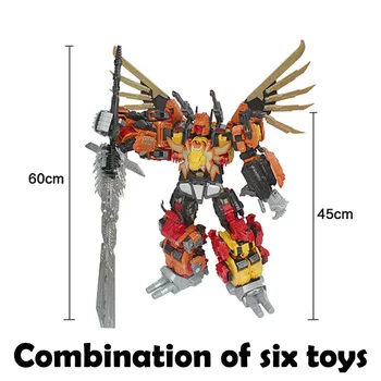60cm Model Deformation Transforming toy robot 6-in-1 model assembling toy Gift For Children
60cm Model Deformation Transforming toy robot 6-in-1 model assembling toy Gift For Children