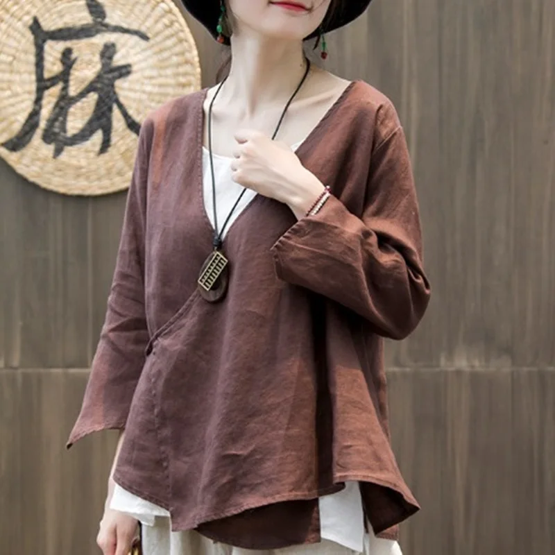 Traditional chinese clothing for womens tops and blouses linen shirt oriental female cheongsam top China clothing DD1519
Traditional chinese clothing for womens tops and blouses linen shirt oriental female cheongsam top China clothing DD1519