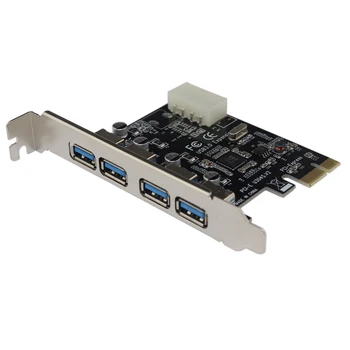 Zeadow USB PCIe Card 4 Ports USB 3.0 To PCI Express 1x Expansion Card PCI-E USB Hub Controller Adapter USB 3.0 Add On Card
Zeadow USB PCIe Card 4 Ports USB 3.0 To PCI Express 1x Expansion Card PCI-E USB Hub Controller Adapter USB 3.0 Add On Card